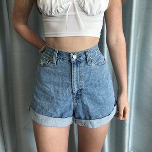Urban Outfitters Mom High Rise Denim Shorts